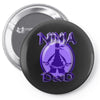 ninja dad Pin-back button