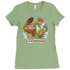 i heart dinosaur Ladies Fitted T-Shirt