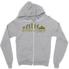 evolution formula lotus funny Zipper Hoodie
