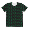marijuana 420 All Over Women's T-shirt