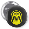 robot Pin-back button