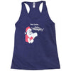 santa define naughty Racerback Tank