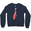 tie Crewneck Sweatshirt