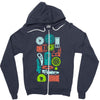 time machines Zipper Hoodie