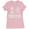 anime Ladies Fitted T-Shirt