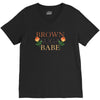 Brown Suga Babe V-Neck Tee