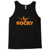 new rocky balboa stallone dark blue logo movie Tank Top