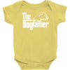 the dogfather   boxer Baby Bodysuit