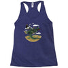 morning commute Racerback Tank