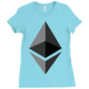 Ethereum Coin Ladies Fitted T-Shirt