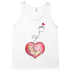 Mom and Baby are Connected to the Heart Tank Top