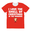 smell of christmas in the morning All Over Women's T-shirt