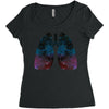 Lungs Women's Triblend Scoop T-shirt