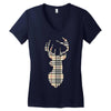 deer Women's V-Neck T-Shirt