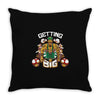 luigi's gym Throw Pillow