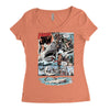 hook jaw 1, ideal gift or birthday present Women's Triblend Scoop T-shirt