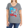 dolphin lundgren Ladies Curvy T-Shirt