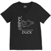 rabbit duck white V-Neck Tee