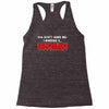 you dont scare me i married Racerback Tank