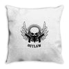 outlaw Throw Pillow