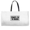 props to ya mama Weekender Totes