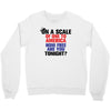 on a scale of one to america how free are you tonight Crewneck Sweatshirt