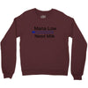 gaming mana low need milk Crewneck Sweatshirt
