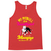 my pitbull is a sweetheart Tank Top