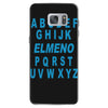 alphabet abc elemno Samsung Galaxy S7 Case