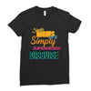 single mom's cools t shirts Ladies Fitted T-Shirt