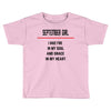 September Girl Toddler T-shirt