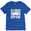 space alien qr code V-Neck Tee