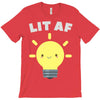 lit af kawaii light bulb T-Shirt