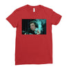 elon musk smoke Ladies Fitted T-Shirt