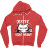 catffeine Zipper Hoodie