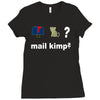 mail kimp Ladies Fitted T-Shirt