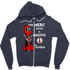merc with a mouth Zipper Hoodie