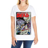michonne inspired by the walking dead ideal birthday giftpresent Ladies Curvy T-Shirt