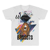 who loves bassets All Over Men's T-shirt