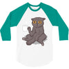 catffeinated 3/4 Sleeve Shirt