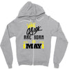 Kings Are Born In May Zipper Hoodie