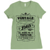 Vintage Aged To Perfection 1960 Ladies Fitted T-Shirt