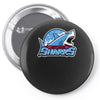 amity island sharks Pin-back button