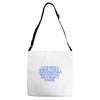 i love being a senior citizen Adjustable Strap Totes