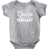 queens are born in february Infant Clothing