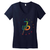 jake paul colorful Women's V-Neck T-Shirt