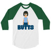 butts 3/4 Sleeve Shirt