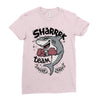 sharrk team Ladies Fitted T-Shirt
