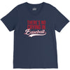 there's no crying in baseball V-Neck Tee