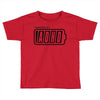 powered by adhd Toddler T-shirt